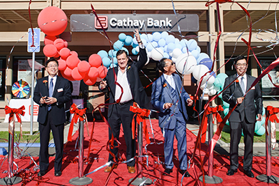 Cathay Bank opened its Irvine Northwood branch in 2018.