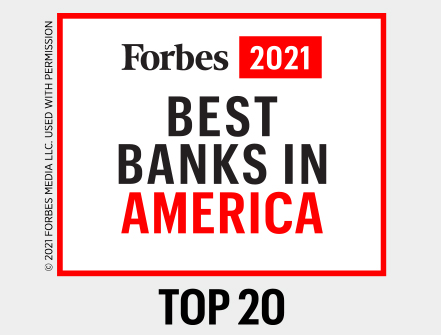 Cathay General Bancorp ranks in Top 20 on Forbes Best Banks in America 2021 list 