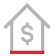 Bank building icon