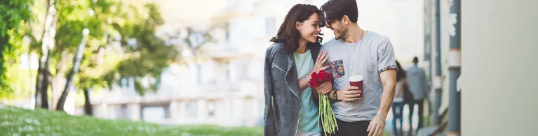 Happy couple on Valentine’s day